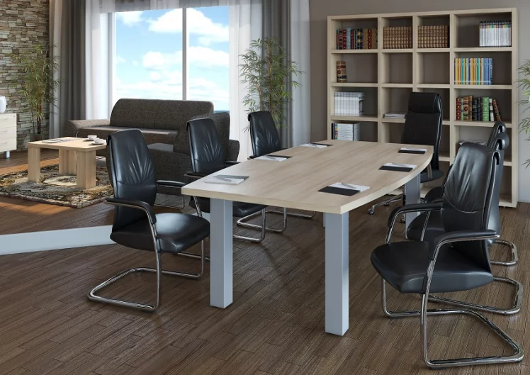 Стол переговорный YALTA LT-SP2 Снежная Патина_1