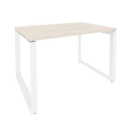 Стол рабочий на О-образном м/к ONIX O.MO-SP-2.8 Денвер Светлый/Белый_0