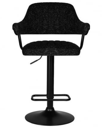 Стул барный ДОБРИН CХАРЛЙ БЛАCК (черный твид (ЛЕО18)) 2 шт / DOBRIN CHARLY BLACK (LEO18))_6