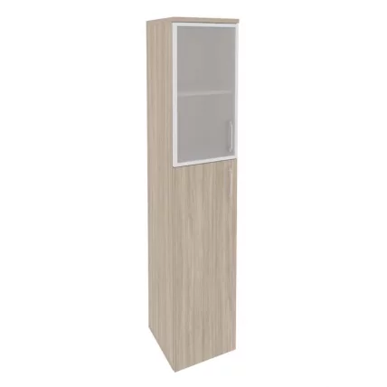 Шкаф высокий узкий левый ONIX O.SU-1.7R(L) Дуб Аттик_0