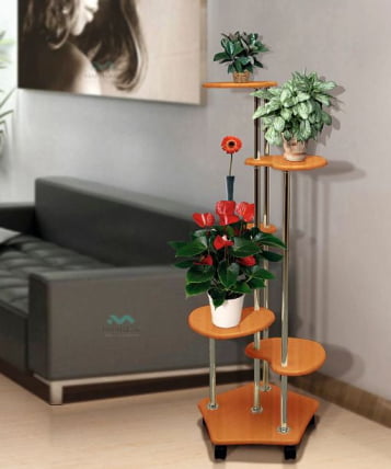 Подставка под цветы В-2 (Ольха темная)_0