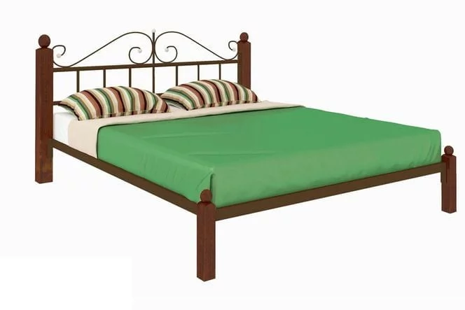 Кровать Диана Lux 1600х2000 Коричневая_0