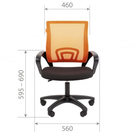 Кресло оператора CHAIRMAN 696 LT N Зеленый_4