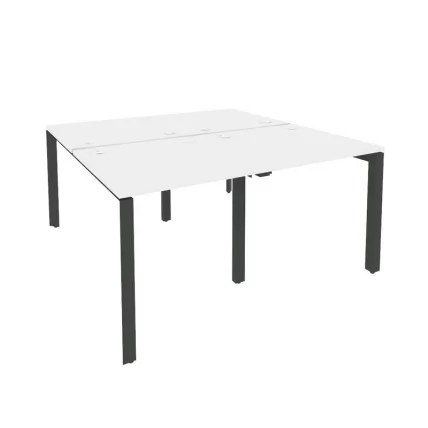 Рабочая станция на П-образном м/к ONIX O.MP-D.RS-4.0.8 Белый Бриллиант/Антрацит_0