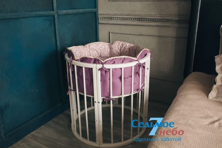 Кровать-трансформер 6-в-1 Merry Happy 01 Белая_15