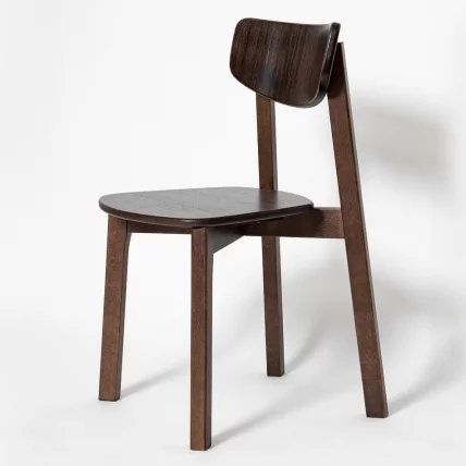 Стул с жестким сиденьем Вега Орех_0