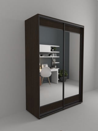 Шкаф-купе 2-х дверный Акцент-Лайт 3 1600х600 Венге_0