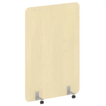 Перегородка на металлических опорах, на роликах R-line DP.R-120-180 Клен_0