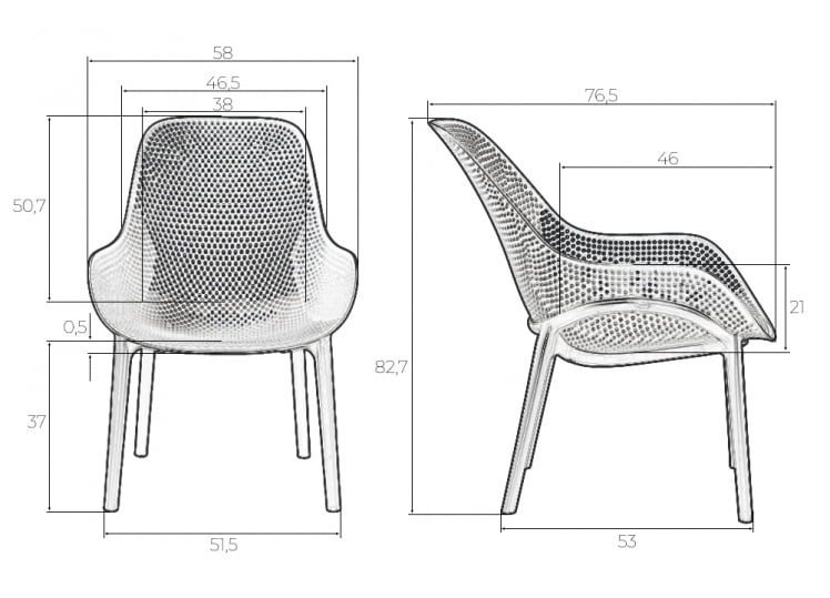 Кресло DOBRIN LONZO (зеленый хаки (G-17) c УФ-защитой) 4 шт_9