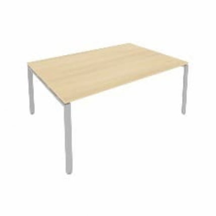 Переговорный стол (1 столешница) Metal SystemБ.ПРГ-1.5 Акация/Серый_0
