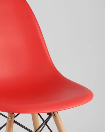 Стул Еамес ДСВ 4 шт. Красный / Eames DSW_7