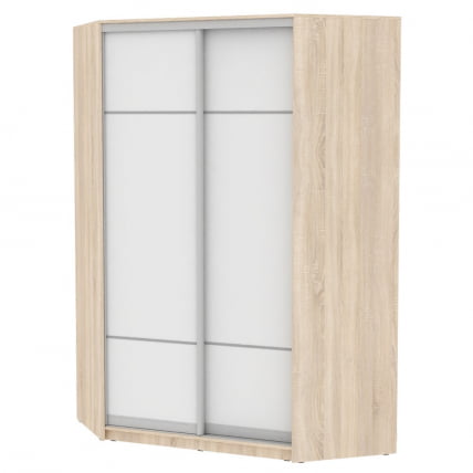 Шкаф-купе YA-230х1400-718-5(ДСС-Белый-D4D4)_0