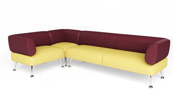 Комплект Вейт №2 Соломенный/Красно-коричневый_0