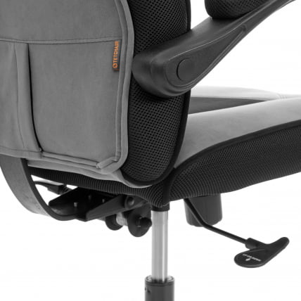 Кресло Arena metalBL велюр, серый/черный, 29/35_12