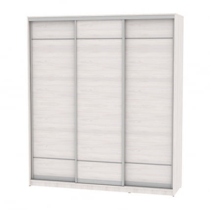 Шкаф-купе B-230х200х60-1(ЯАС-D7D7D7)_0