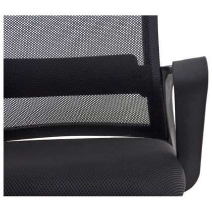 Кресло Басиc CХ-698 сетка/ткань ТВ черное / Basic CH-698 TW_3