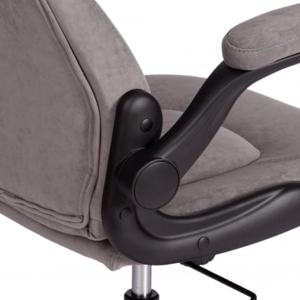 Кресло BAZUKA флок , серый, 29_14