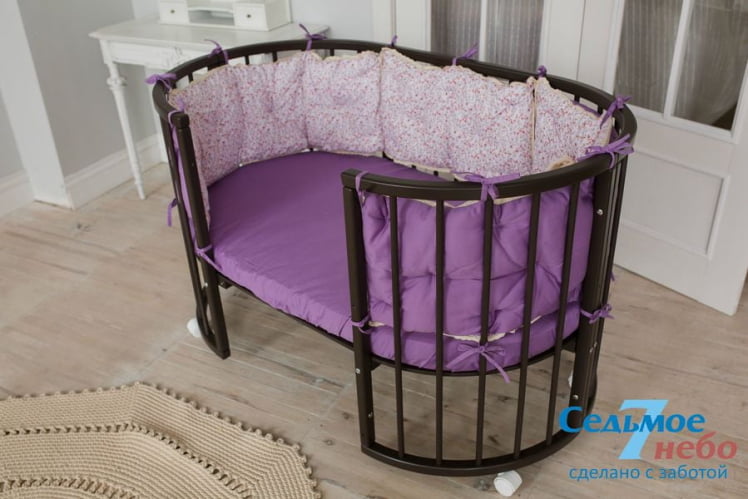 Кровать-трансформер 6-в-1 Merry Happy 01 Венге_3