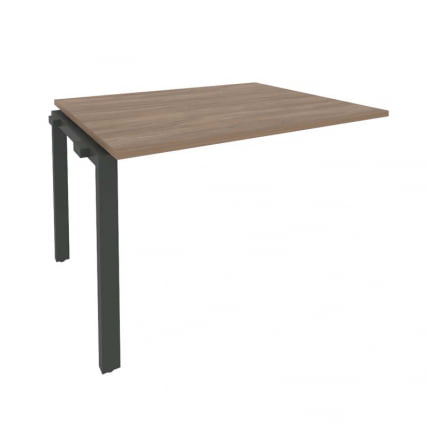 Проходной наборный элемент переговорного стола ONIX O.MP-NPRG-2 Дуб Аризона/Антрацит_0