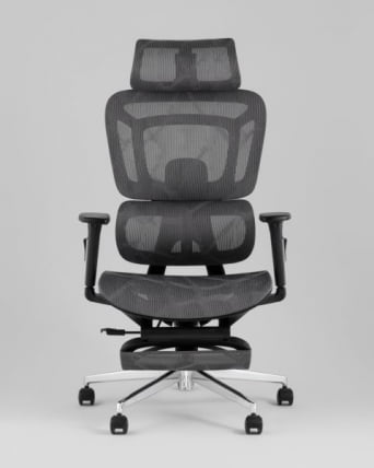 Кресло офисное TopChairs Nimbus серый_2