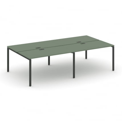 Рабочая станция двухсторонняя на 4 места CONCEPT CN.DRS-007 Кобо Антрацит_0