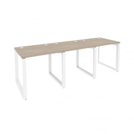 Рабочая станция на О-образном м/к ONIX O.MO-RS-3.0.7 Дуб Аттик/Белый_0