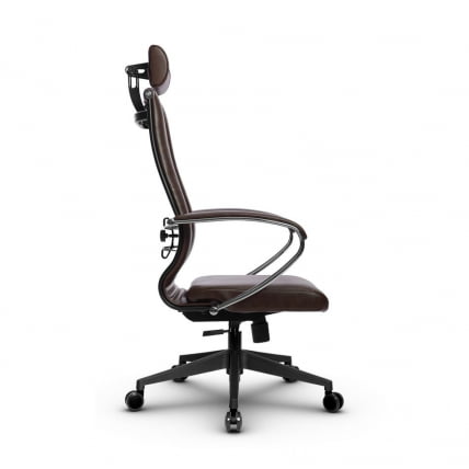 Кресло офисное МЕТТА Комплект 35, Основание 17834 Комплект 4 Коричневое_2