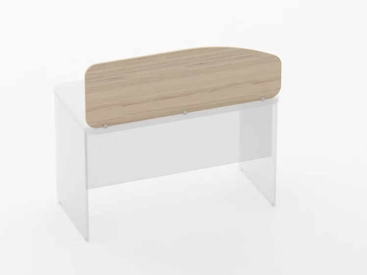 Экран разделительный Glassy 5.12.12 Венге_1