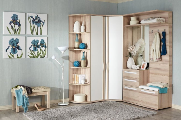 Тумба комбинированная с зеркалом Марта ЛД 124.100.000 Белый Дезира Эш_2