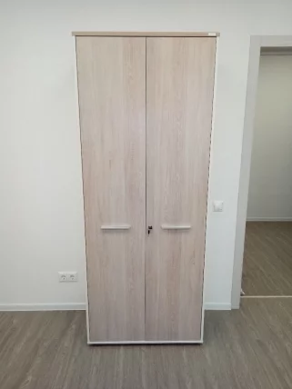 Шкаф для одежды 4 широкий Deka 10.19.301 Дуб Сантана светлый/Белый_3