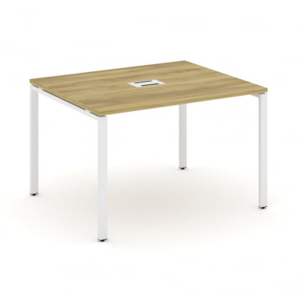 Стол переговорный (1 столешница) CONCEPT CN.PRG-012 Дуб Винченцо Белый_0