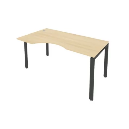 Стол письменный METAL SYSTEM Б.СА-1 Л Акация/Антрацит_0