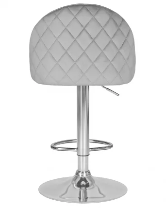 Стул барный DOBRIN MILANA Серый велюр MJ9-75_4