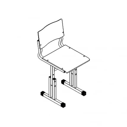 Стул ученический АЛц.СР 3-5_0