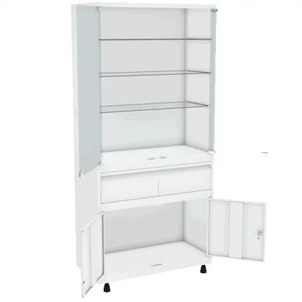 Шкаф медицинский ШМС-2-Р-2_2