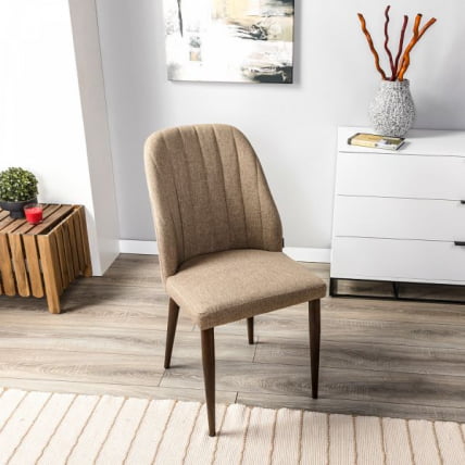 Стул Alen беж./т. орех_5