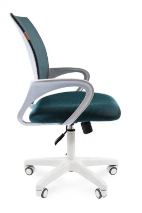 Кресло оператора Chairman 696 white TW-18 Зеленое_2