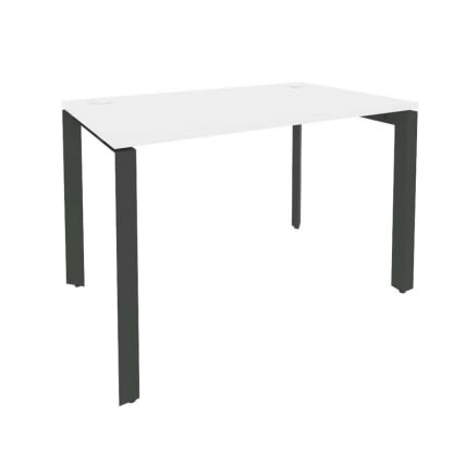Стол рабочий на П-образном м/к ONIX O.MP-SP-2.7 Белый Бриллиант/Антрацит_0