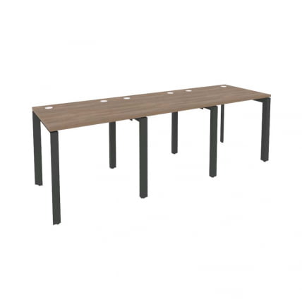 Рабочая станция на П-образном м/к ONIX O.MP-RS-3.0.7 Дуб Аризона/Антрацит_0