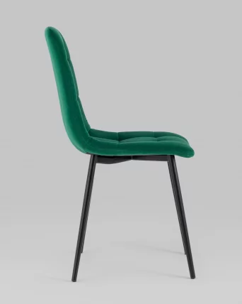 Стул Oliver велюр Темно-зеленый_2