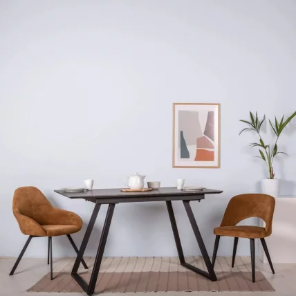 Стол Пеле раздвиж. 120-160 Мрамор бьянко_8