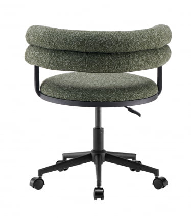 Стул офисный Понтй зеленый черные ножки / Ponty_2