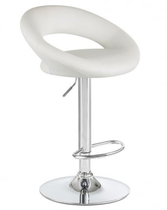 Стул барный DOBRIN MIRA (белый) 2 шт_2