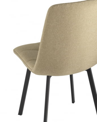 Комплект из четырех стульев Chilly рогожка бежевый 4 шт._6