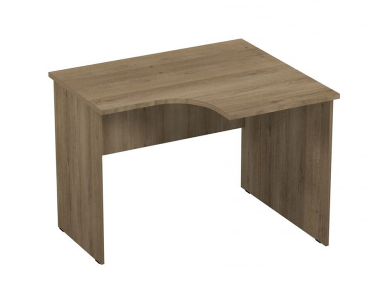 Стол компьютерный угловой Р.РС-12 (правый) Ясень темный_0