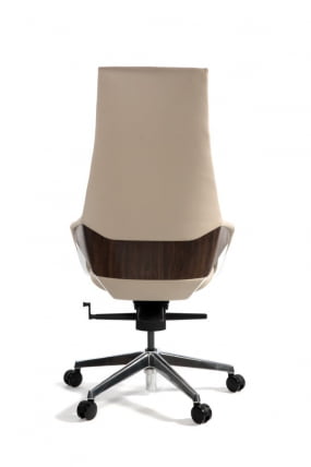 Кресло руководителя Шопен FK 0005-A BEIGE LEATHER_4