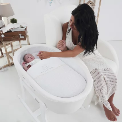 Кресло-качалка Micuna Wing Flor White/Leatherette Grey_10