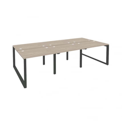 Рабочая станция на О-образном м/к ONIX O.MO-D.RS-6.1.7 Дуб Аттик/Антрацит_0