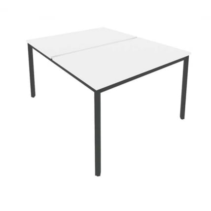 Рабочая станция на металлокаркасе SLIM SYSTEM С.СП-4.3 Белый-Антрацит_0