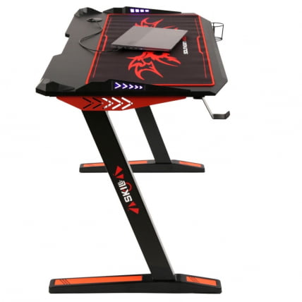 Игровой компьютерный стол SKILLL CTG-003 120X60 Черный-красный_2
